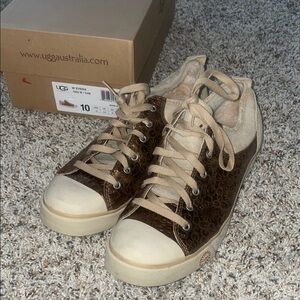 UGG Women's Brown High-Top Sneakers
